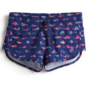 SCSLES Multi Colored Fish Shorts